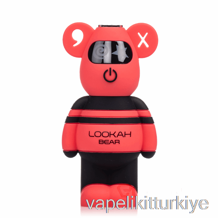 Elektronik Sigara Kalemi Vape Mate Lookah Bear 510 Pil Kırmızı